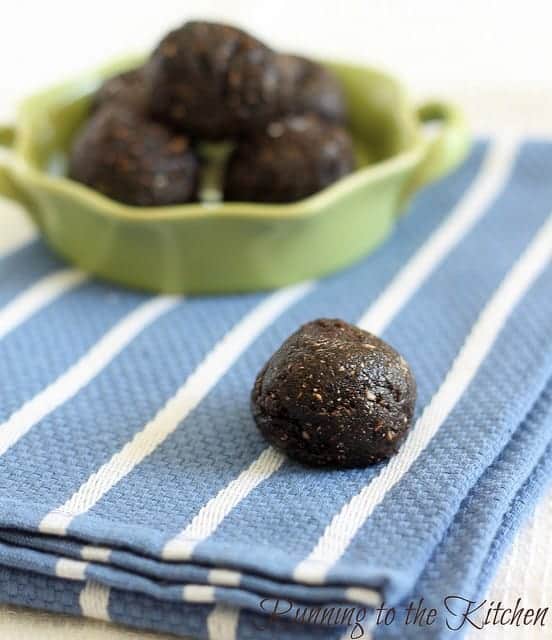 No Bake Brownie Fudge Balls