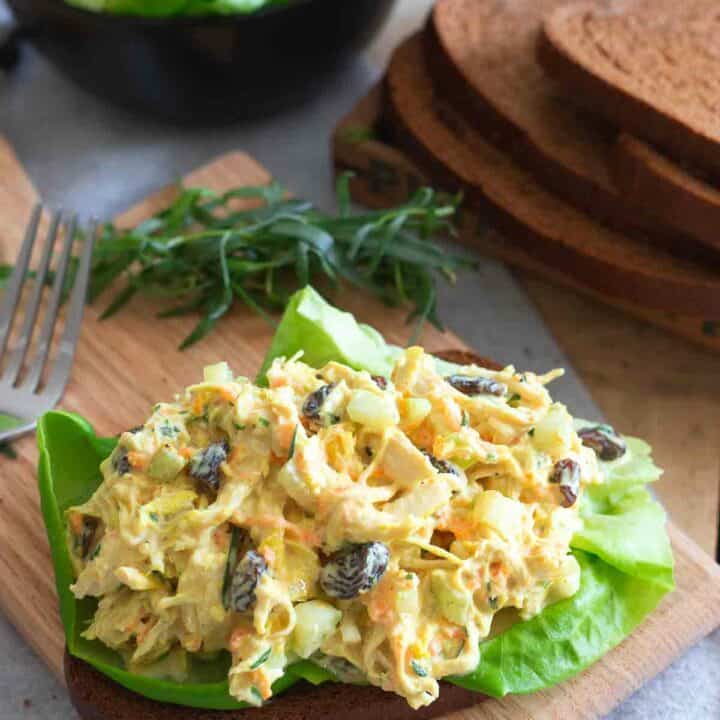 Turmeric Chicken Salad