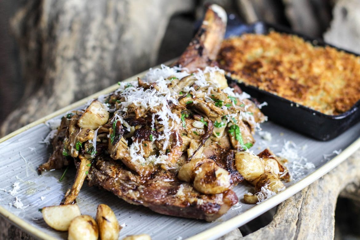 16 Oz Bone In Rib Eye Saltys Com