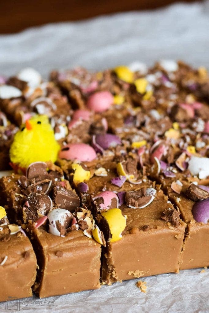 Easter fudge recipe from Only Crumbs Remain