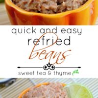 Quick & Easy Refried Beans
