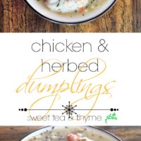 Chicken & Herbed Dumplings