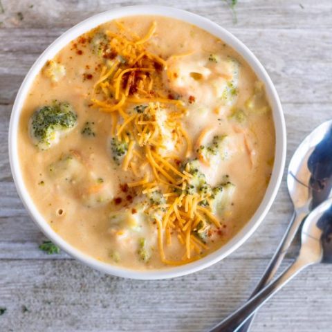 Broccoli Cheddar Soup (Panera Bread Copycat)