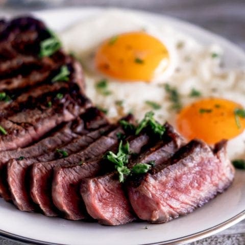 Steak and Eggs, Diner-Style