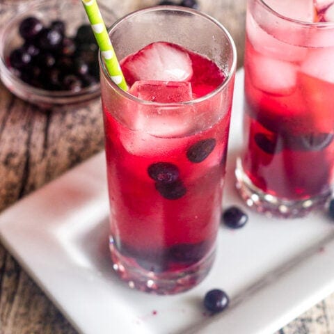 Blueberry Moscow Mule