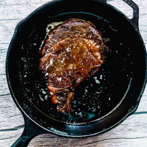 Reverse Seared Steak