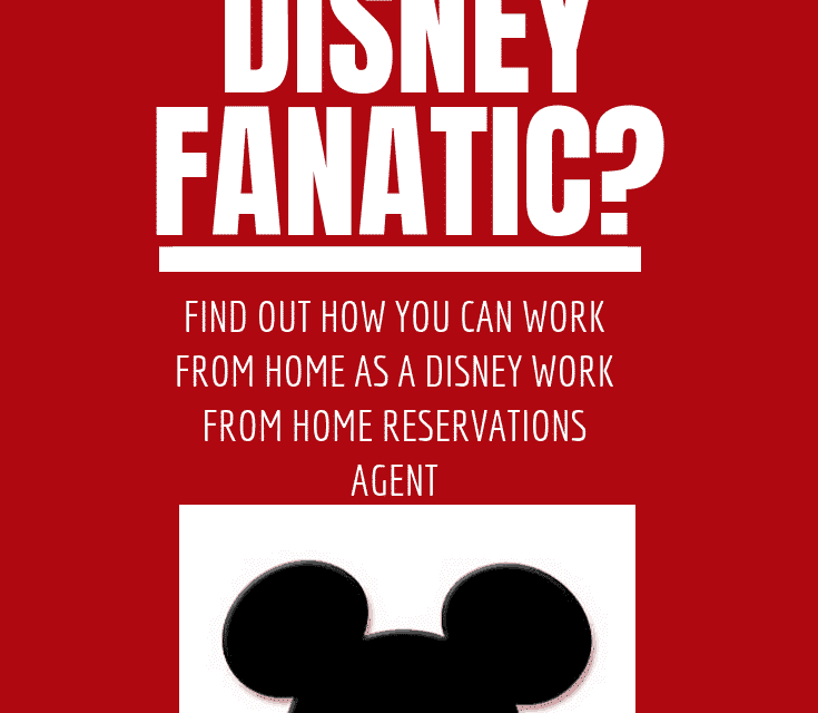 Disney Work From Home Reservations Jobs Planning Disney Vacations!
