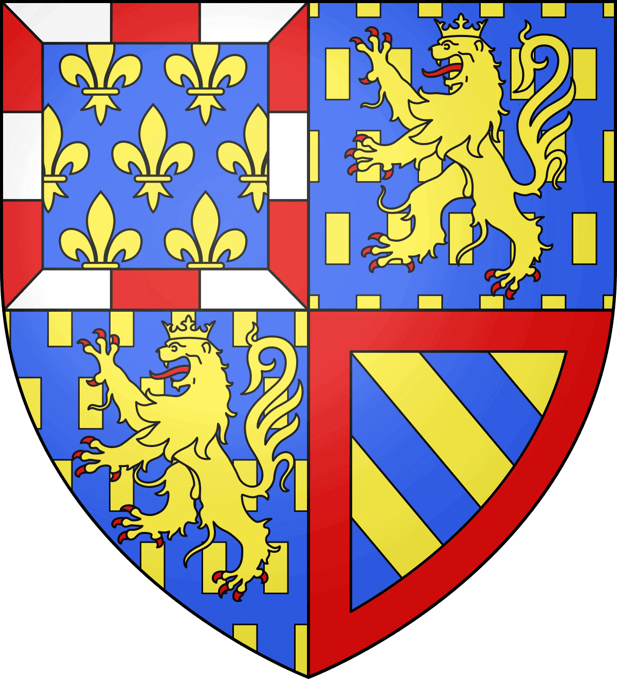 Blason Bourgogne Franche-Comté