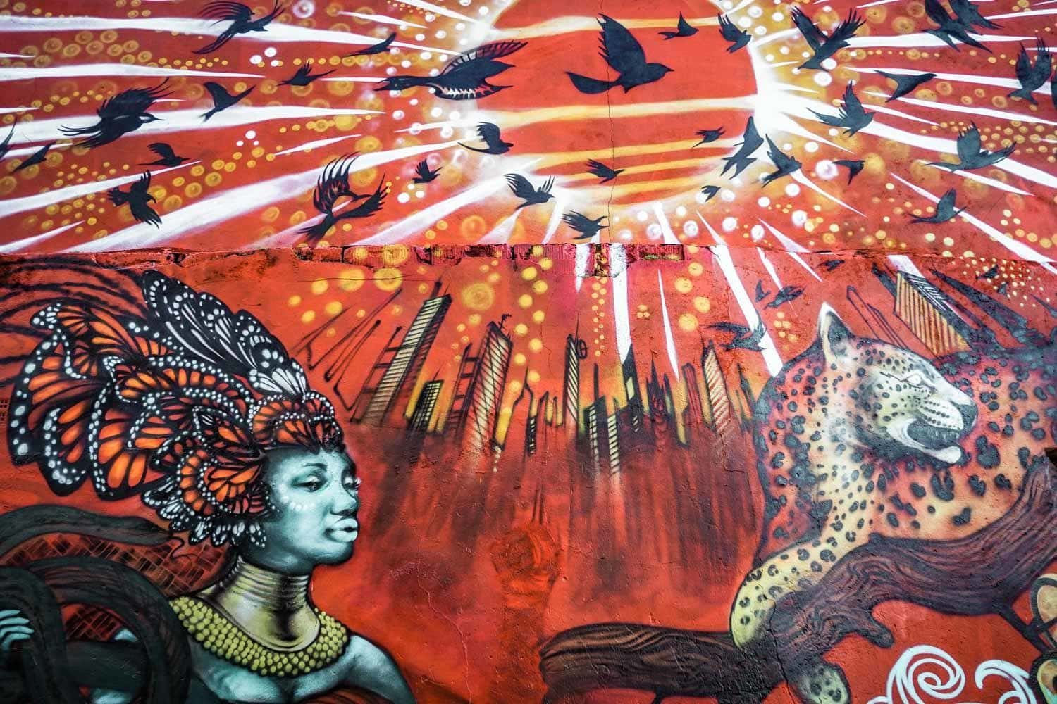More urban murals on Pedley Street