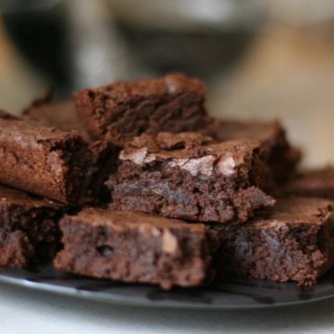 homemade brownies