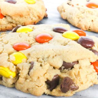 Reese's Pieces Peanut Butter Cookies