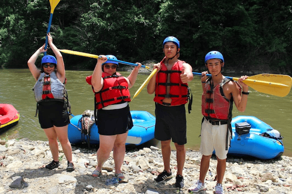 Rafting trip_Teen Spanish Summer Camp in Costa Rica