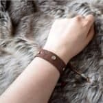 Simple Rune Bracelet | Brown