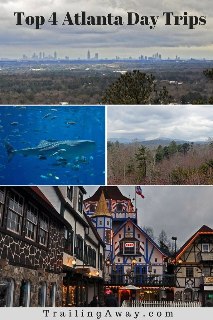 Looking for an escape from the big city? Check out these four Atlanta day trip ideas to inspire a getaway of your own. Photos, details and tips included. #atlanta #city #stonemountain #daytrip