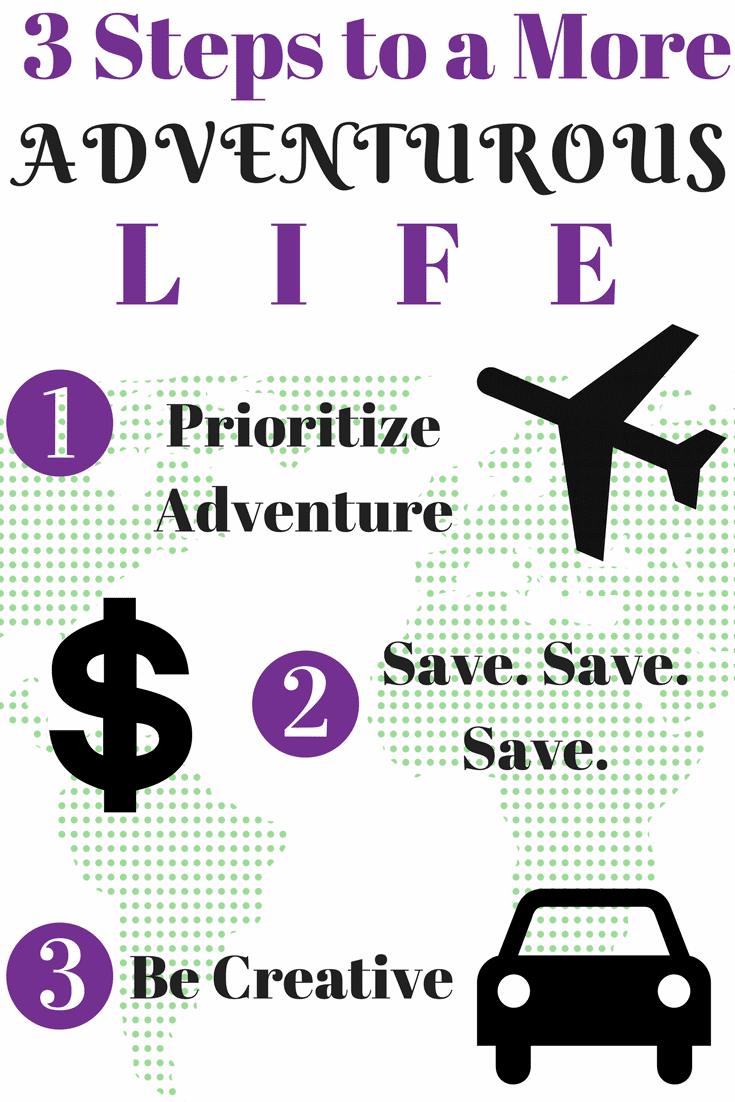3 Steps Toward a More Adventurous Life