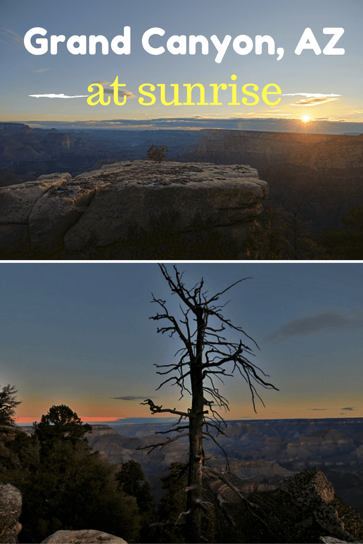 Watching the Sunrise at the Grand Canyon