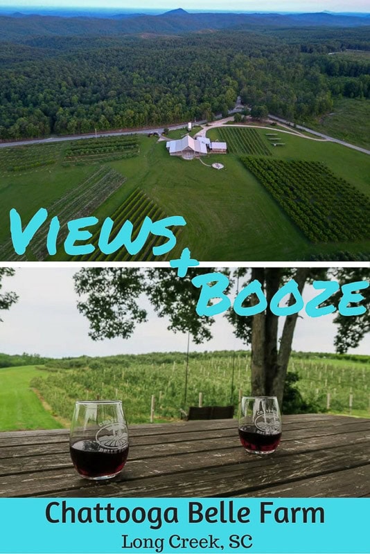 Views & Booze at Chattooga Belle Farm in South Carolina