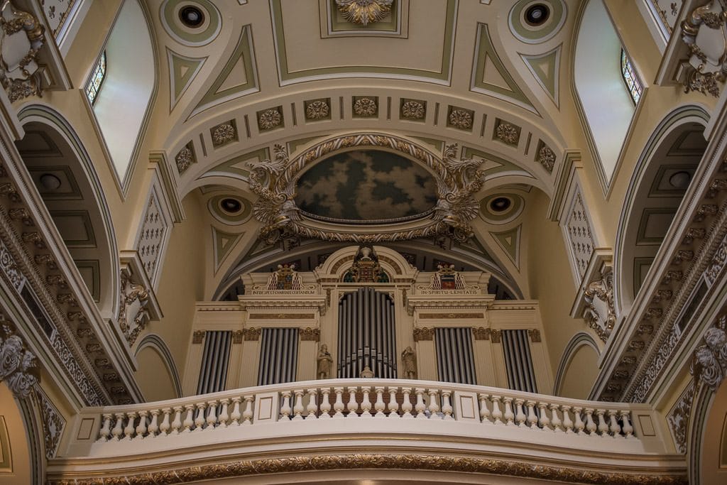 Pipe Organ in the Notre-Dame-des-Victoires Church