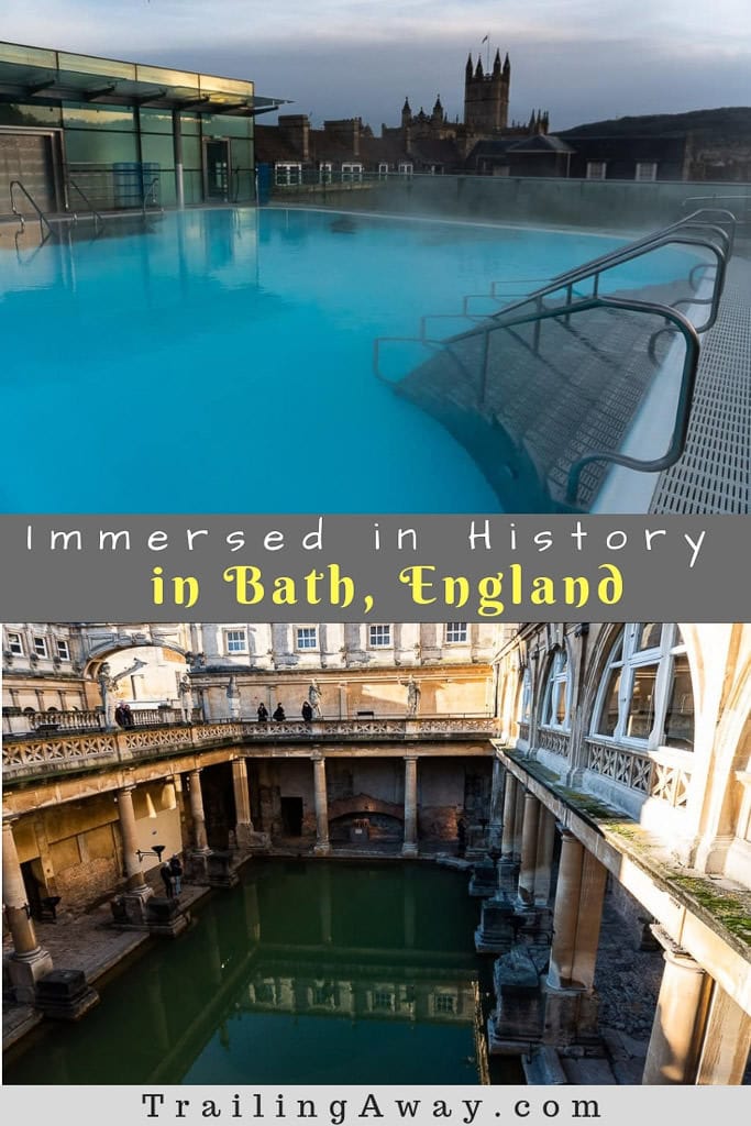 A trip to England isn\'t complete without taking in all of the interesting history in Bath, and soaking in the therapeutic waters the Romans once enjoyed. #Spa #Bath #England #Europe #Britain #Spaday #Roman