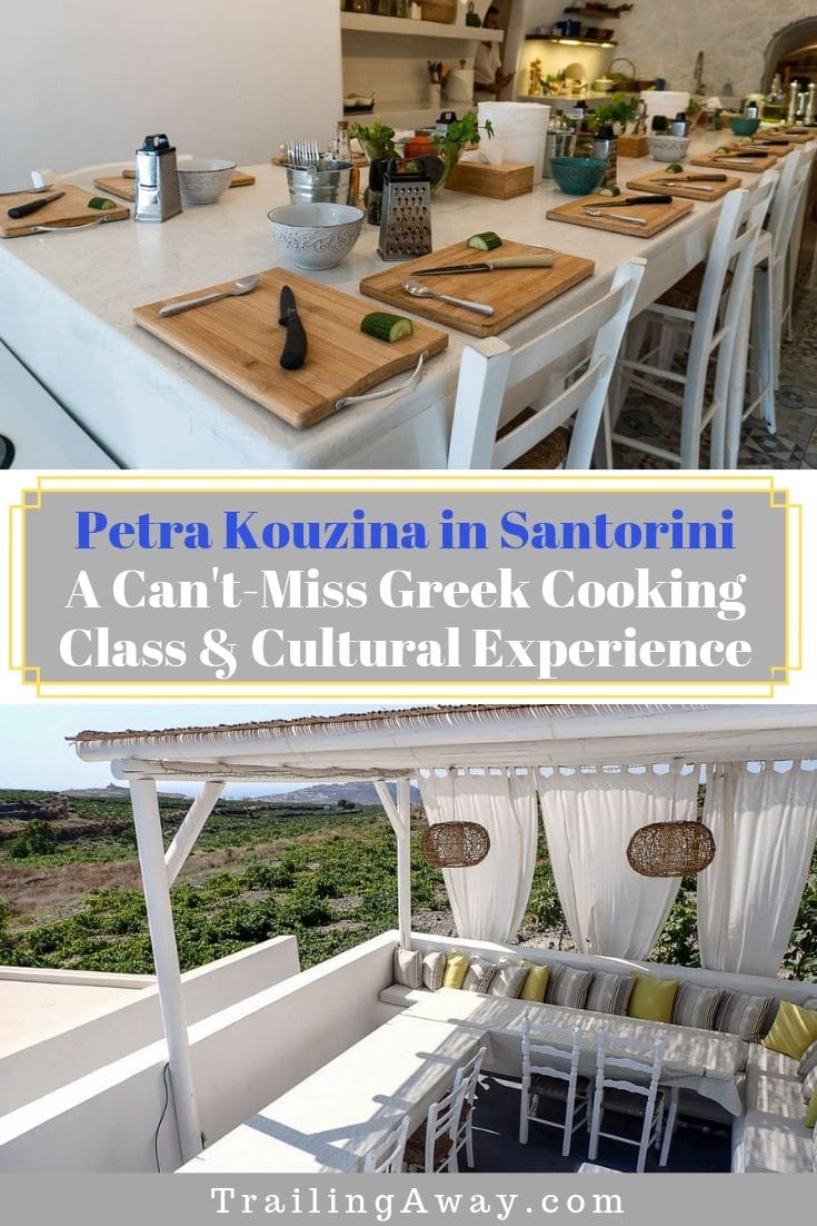 Laughing & Learning at Petra Kouzina: A Fantastic Greek Cooking Class in Santorini