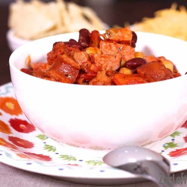 Bean and Sausage Chili | ZagLeft
