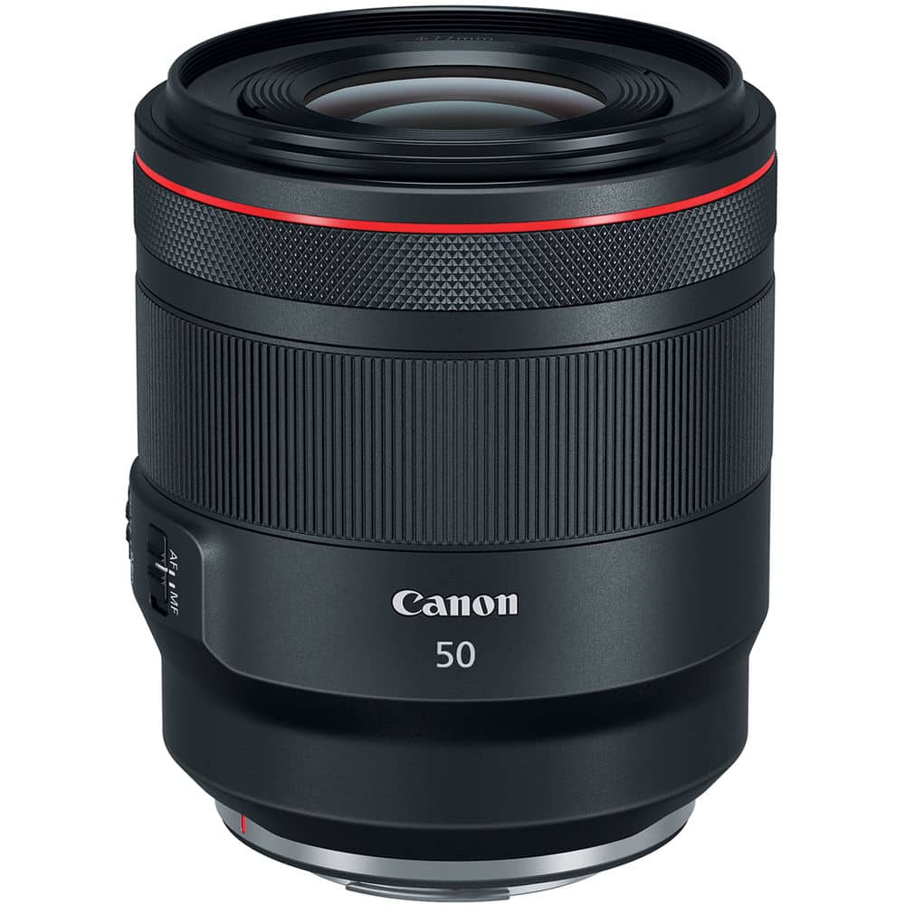Canon RF 50mm f/1.2L USM ideal pour le Canon R5
