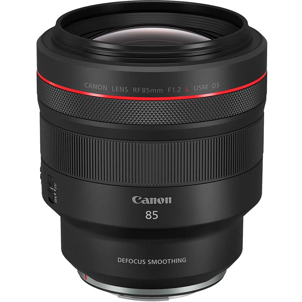 Canon RF 85mm f/1.2L USM DS objectif portrait pour Canon R5