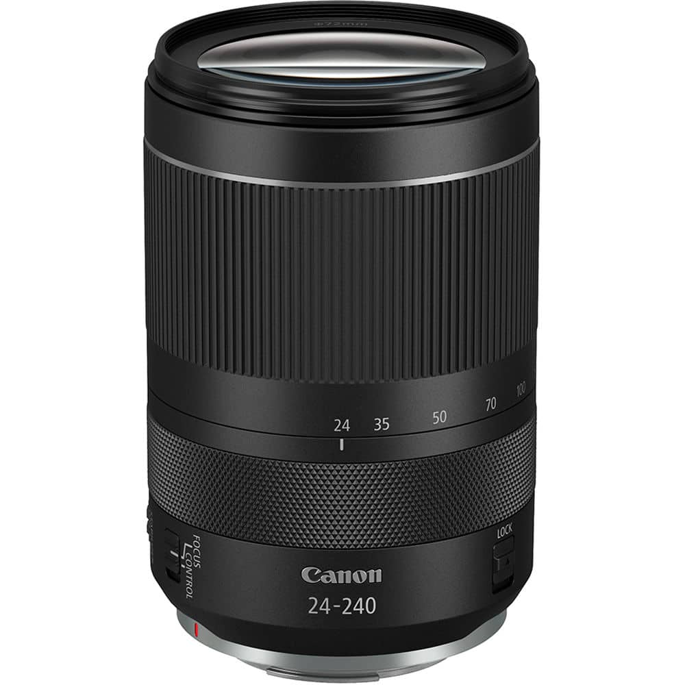 Canon RF 24-240mm f/4-6.3 IS USM meilleur objectif pour Canon EOS R5