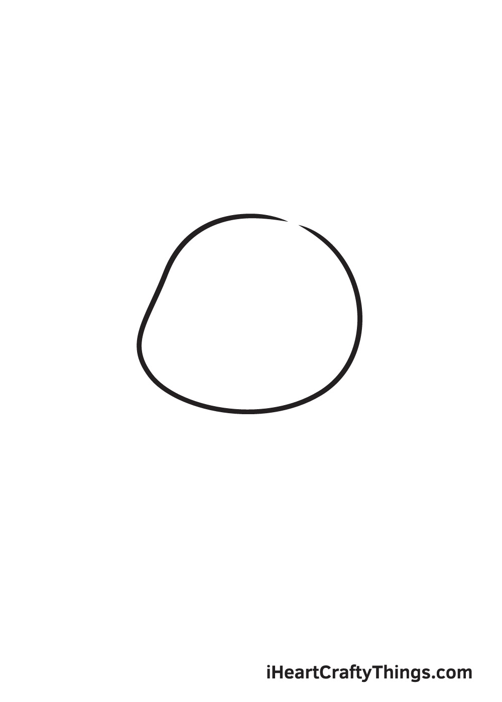 Bunny Drawing – Step 1