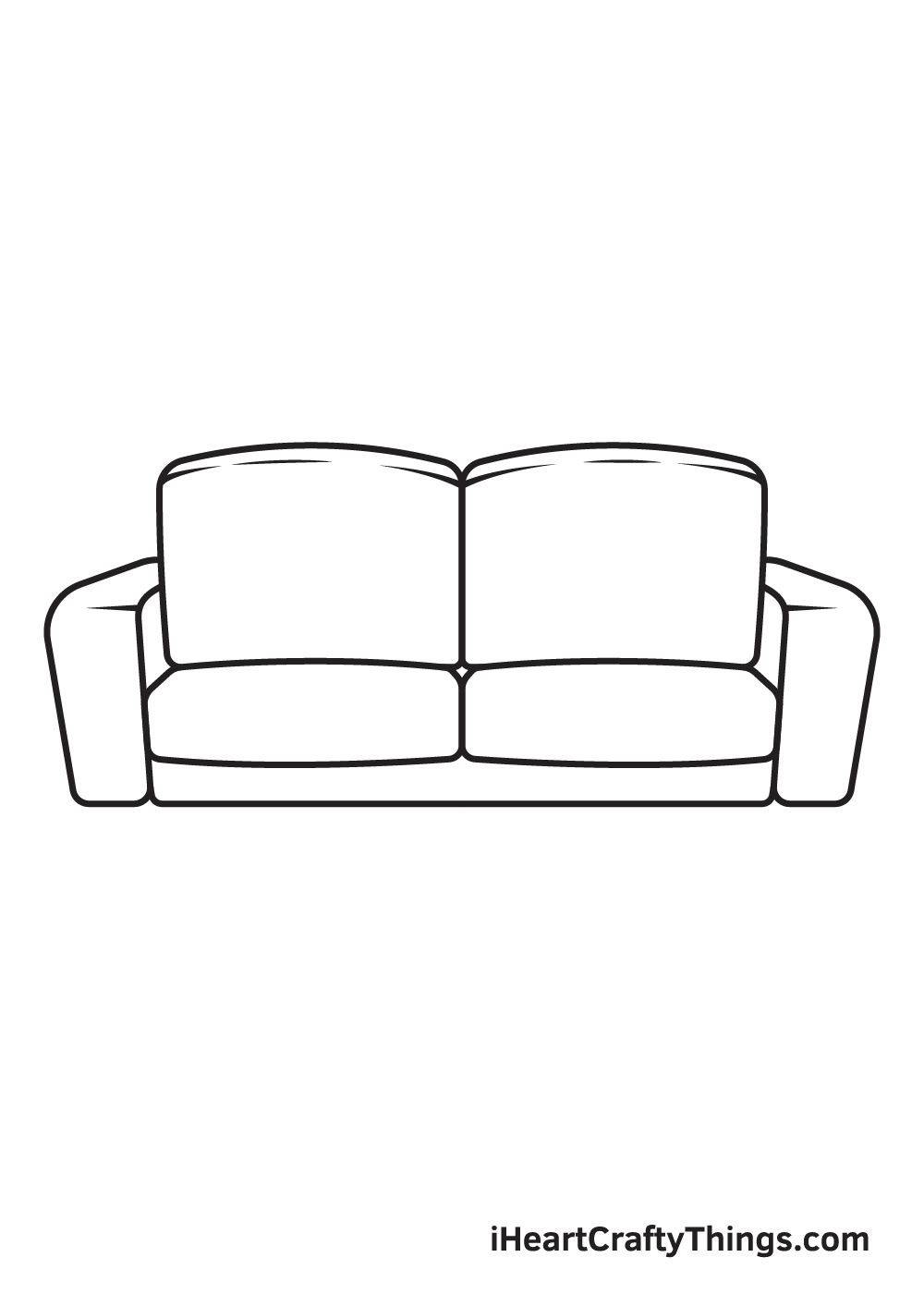 Couch Drawing – Step 7