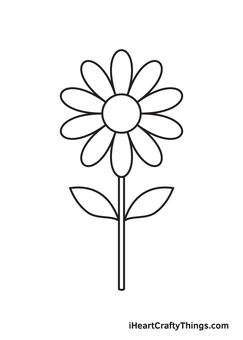 pics Flower Drawing Simple Daisy daisy drawing how to draw a daisy