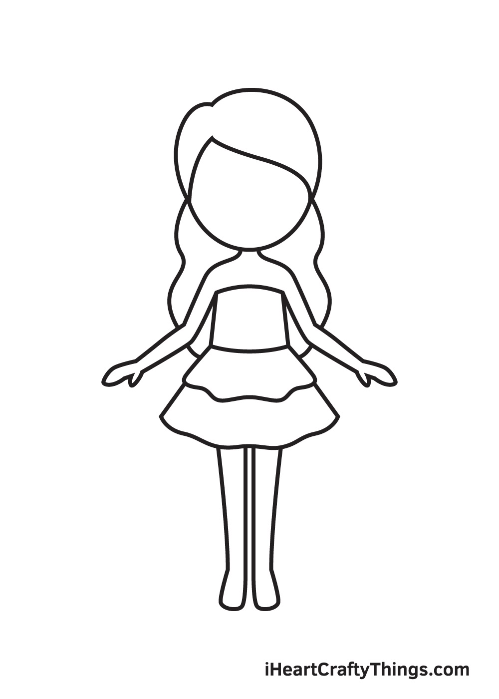 Fairy Drawing – Step 6