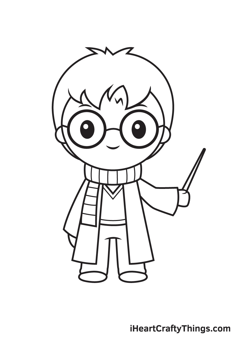 Harry Potter Wand Drawing Reference Harry Potter Drawing How To Draw A Birthday Cake Step By Step harry potter drawing how to draw a