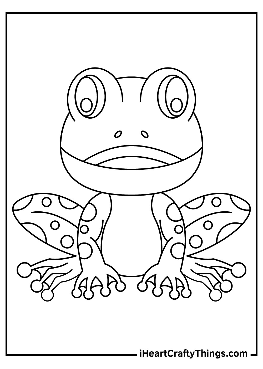 Frog Coloring Pages (Updated 2021)