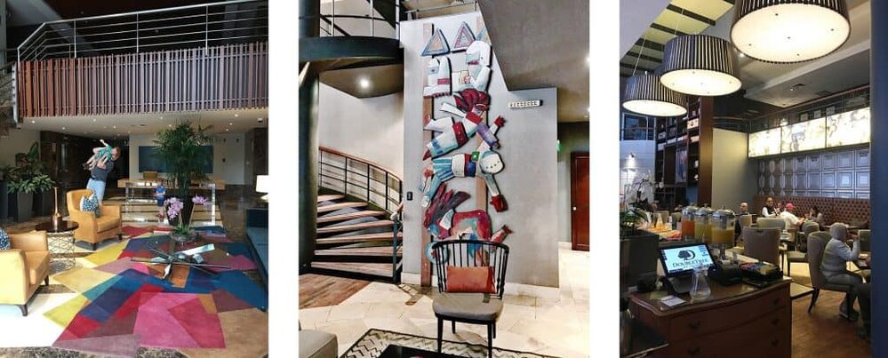 Doubletree El Pardo by Hilton: we loved the interiors!!!