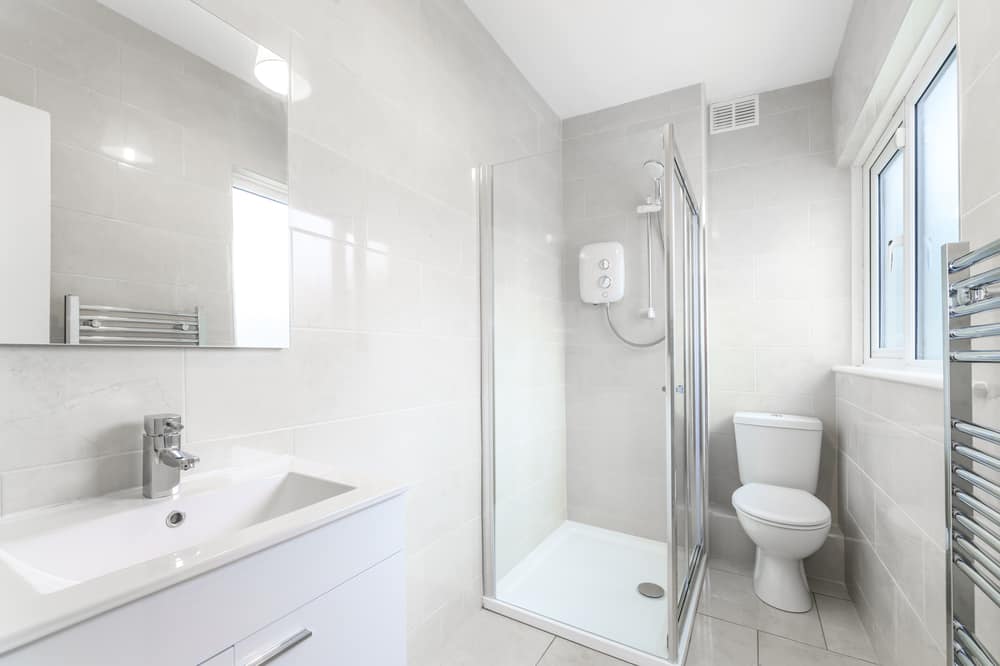 small remodeled bathroom