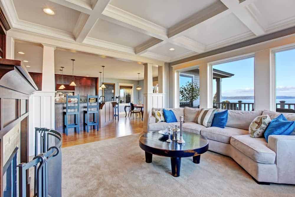 Open Floor Plan Beach House