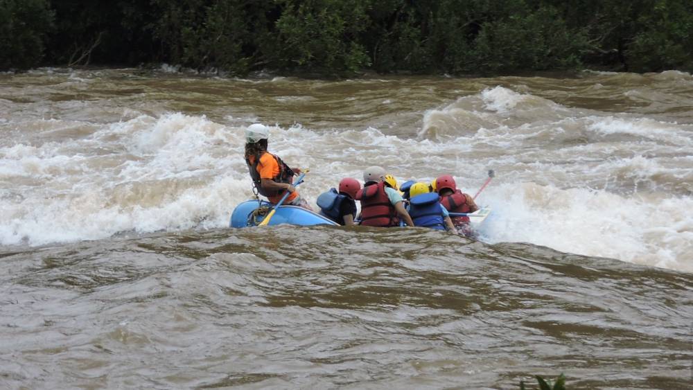whitewater rafting