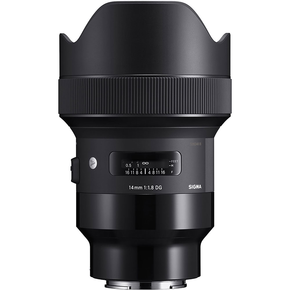 Sigma 14mm f/1.8 DG HSM Art | Meilleurs objectifs recommandés pour le Sony a7R IV