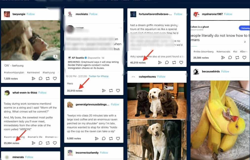 Trending on Tumblr - March 2020 - 2