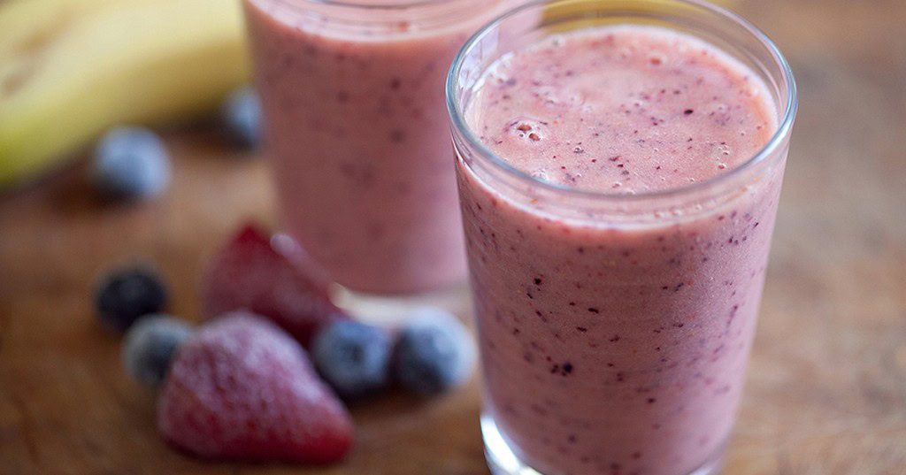 Suco Detox de Mirtilo com Morango | Dicas de Saúde