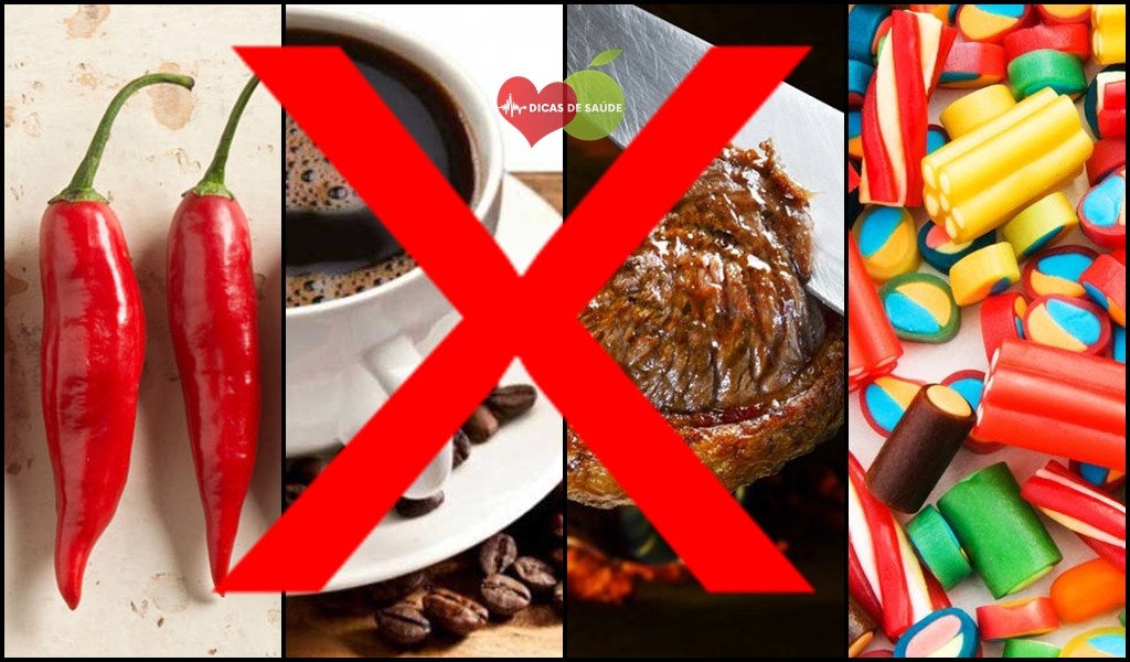 Os 10 Principais Alimentos que Pioram a Gastrite | Dicas de Saúde