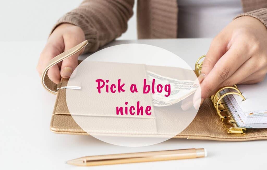pick a blog niche, find a niche, niche blog - blog 1