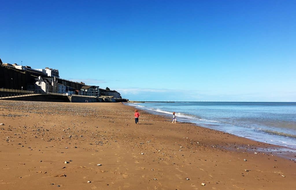 Days out in Kent with kids: Ramsgate long beach