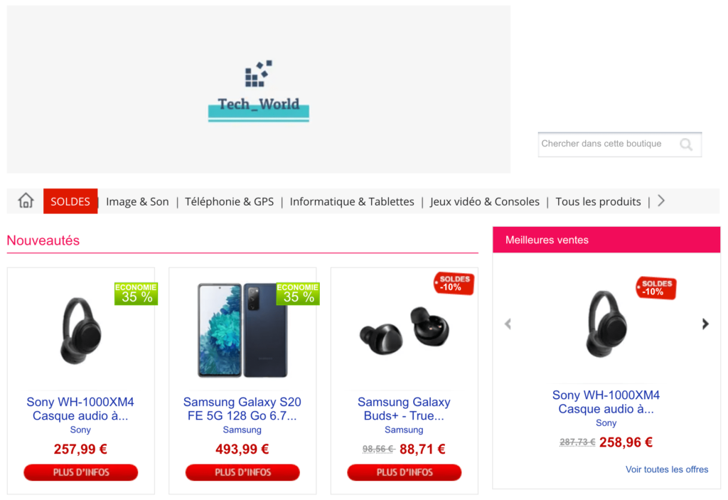 TECH_WORLD avis client