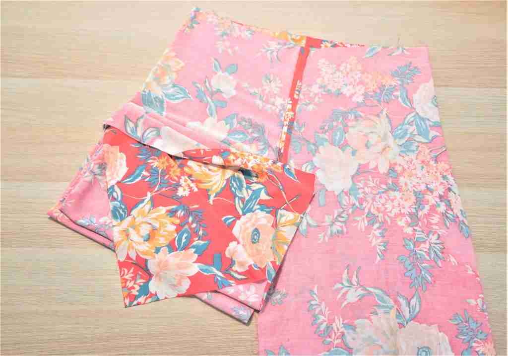 Align Pajama Front and Pajama Back