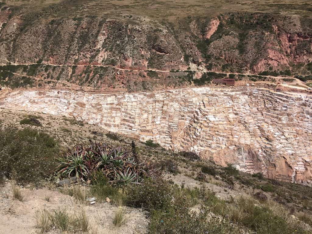 Salinera de Maras: the access is on the left handside and you can vist the initial part