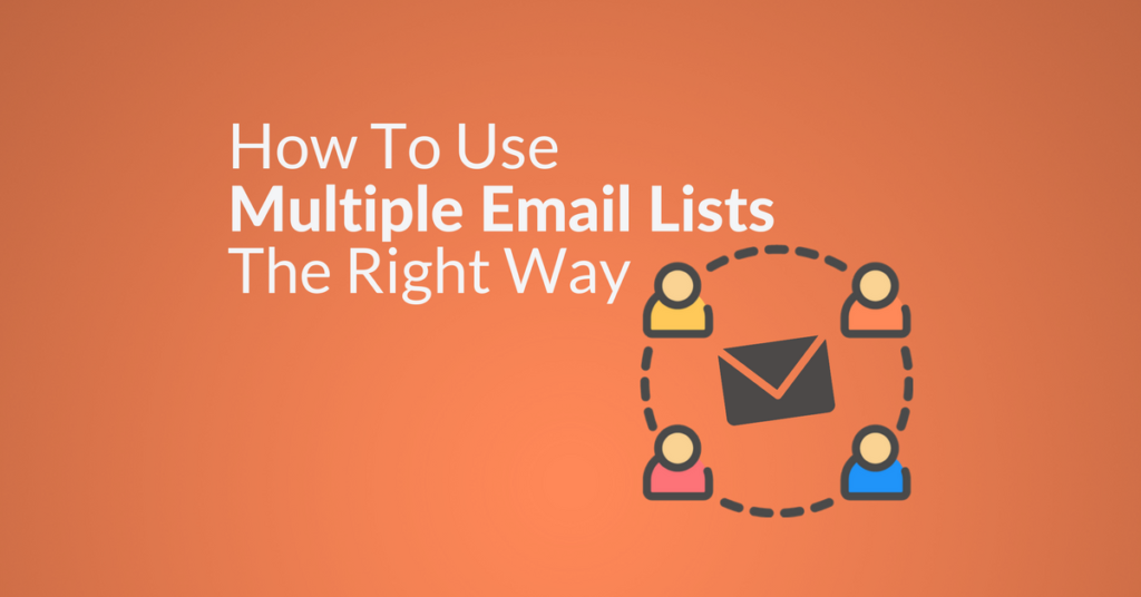 use multiple email lists