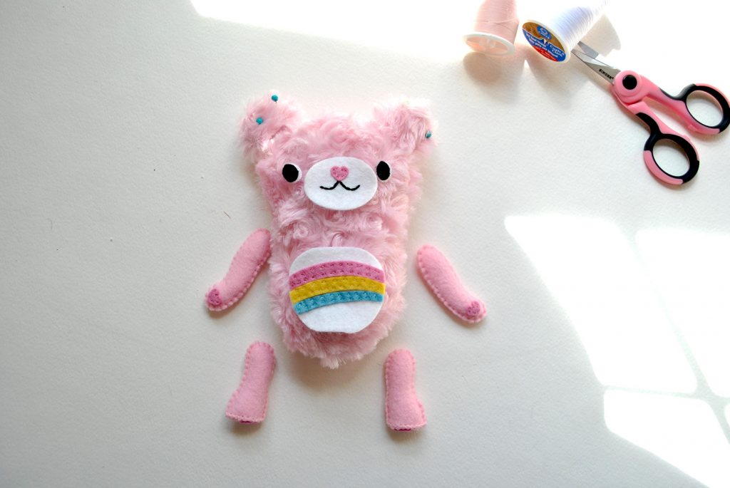 diy care bear plush tutorial cheer bear