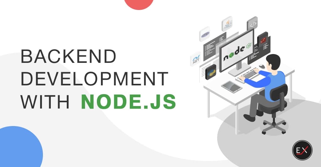 Backend development with Node.js